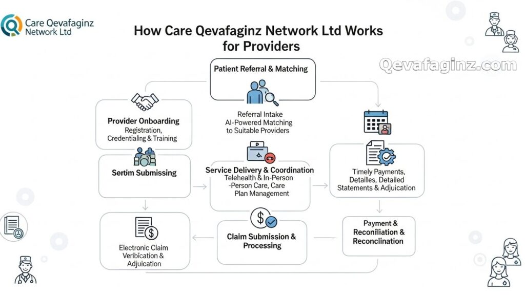 How Care Qevafaginz Network Ltd Works for Providers