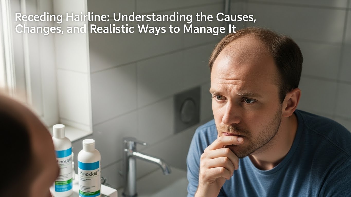 What a Receding Hairline Really Means