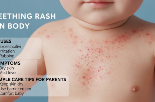 Teething Rash on Body
